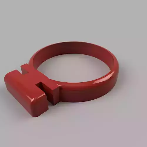 WATER BOTTLE HOLDER 40MM 3D print model