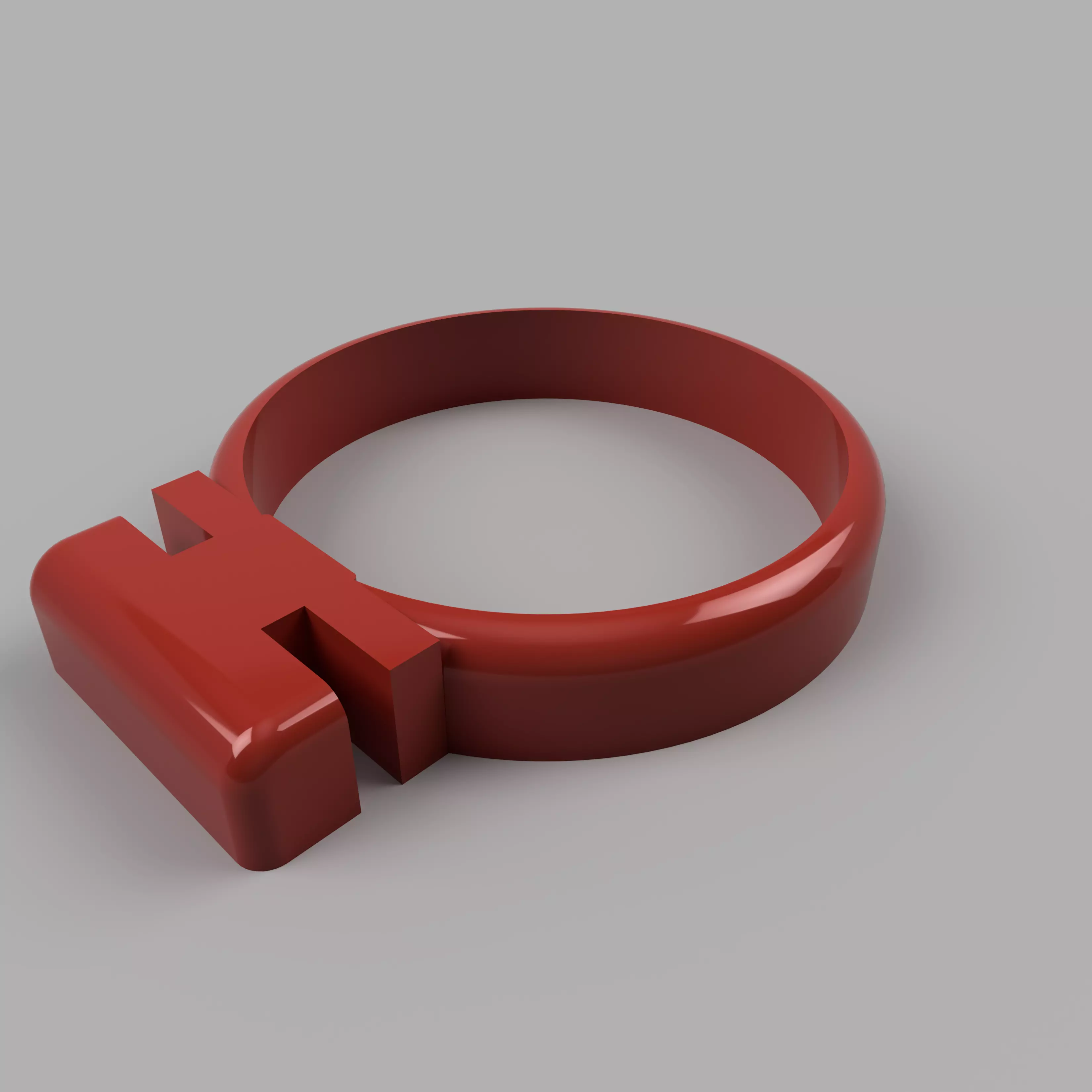 WATER BOTTLE HOLDER 40MM 3D print model_0