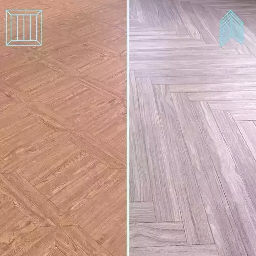 Parquet - Laminate - Wooden floor 2 in 1