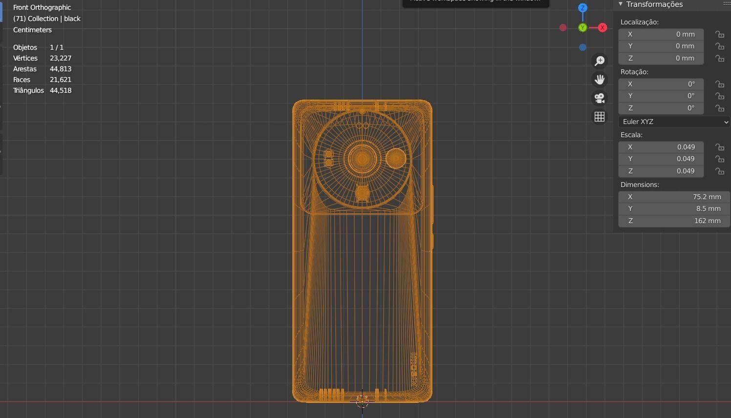 Xiaomi s12 Ultra Android Free 3D model_13