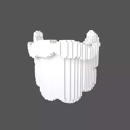 Voxel Beard v1 001