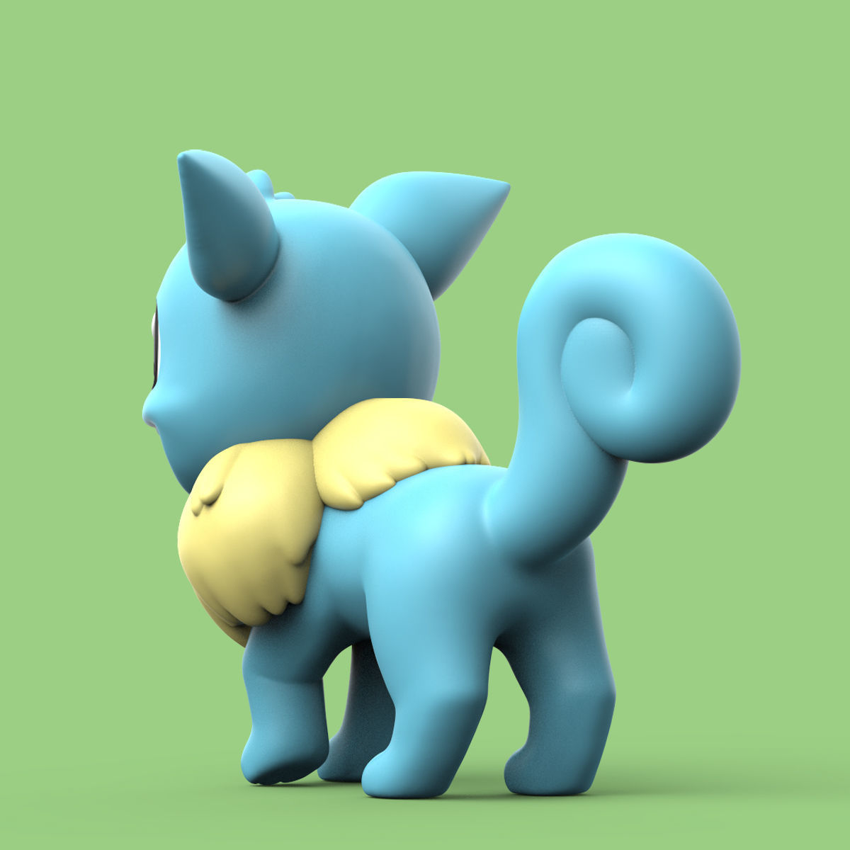 POKEMON - EEVEE CROSSOVER PACK 3D print model_8