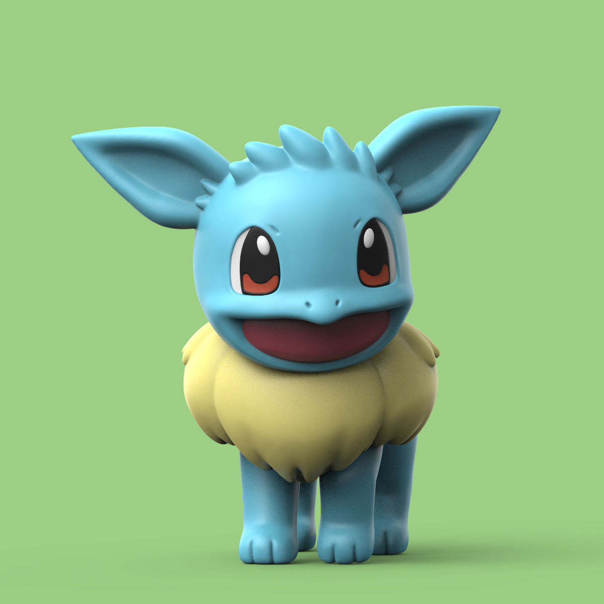 POKEMON - EEVEE CROSSOVER PACK 3D print model_7