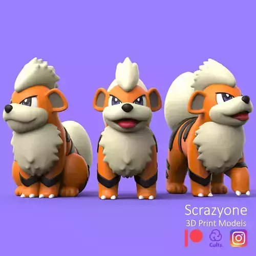 POKEMON - GROWLITHE