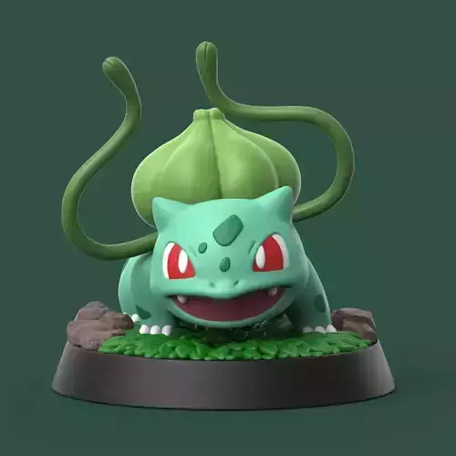 POKEMON - BULBASAUR 3D print model
