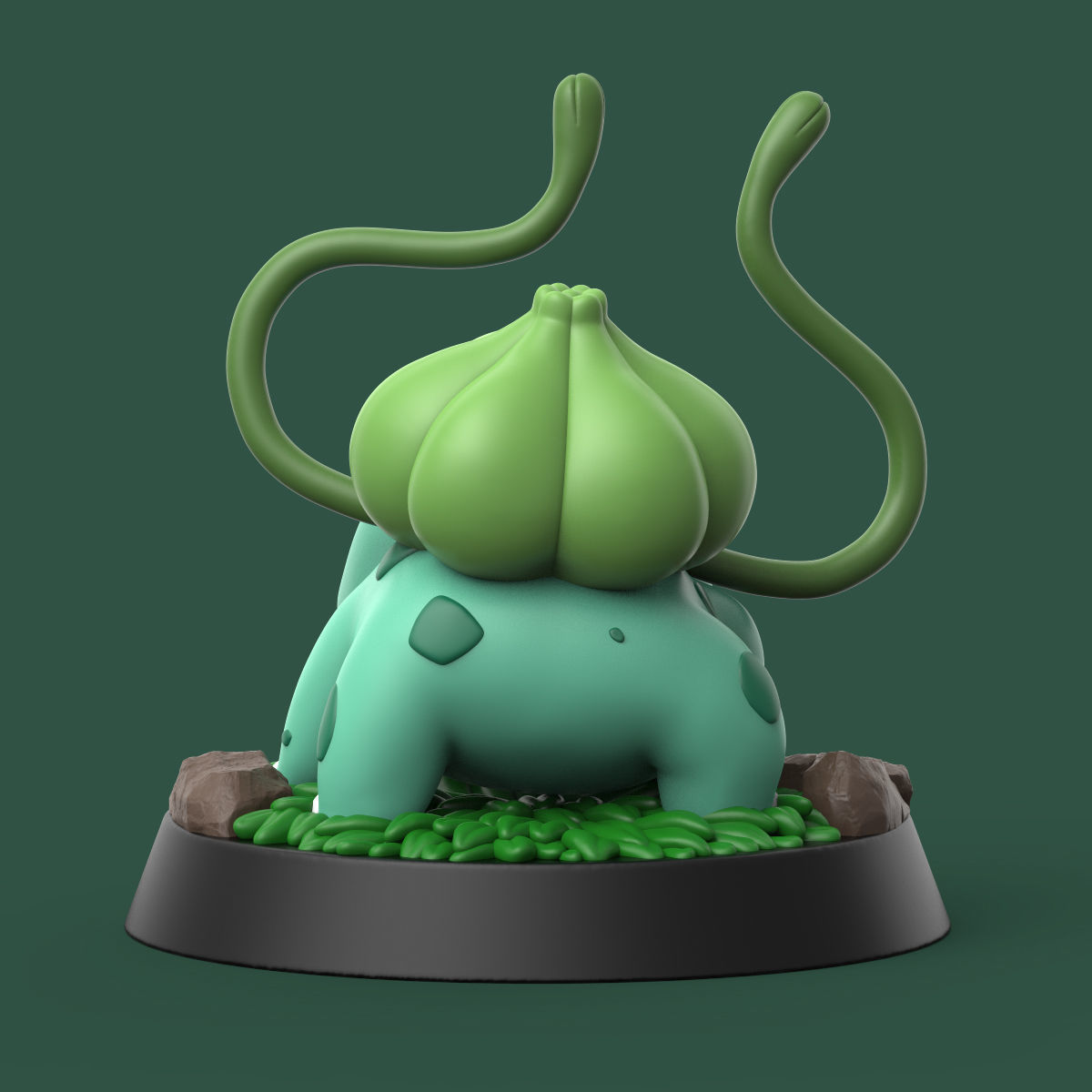 POKEMON - BULBASAUR 3D print model_2