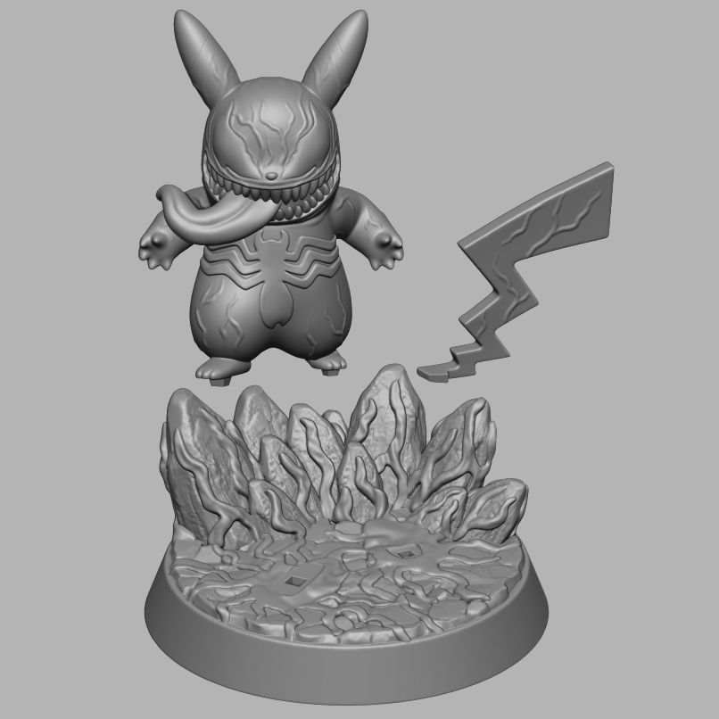 POKEMON - CRYSTAL BULBASAUR 3D print model_2