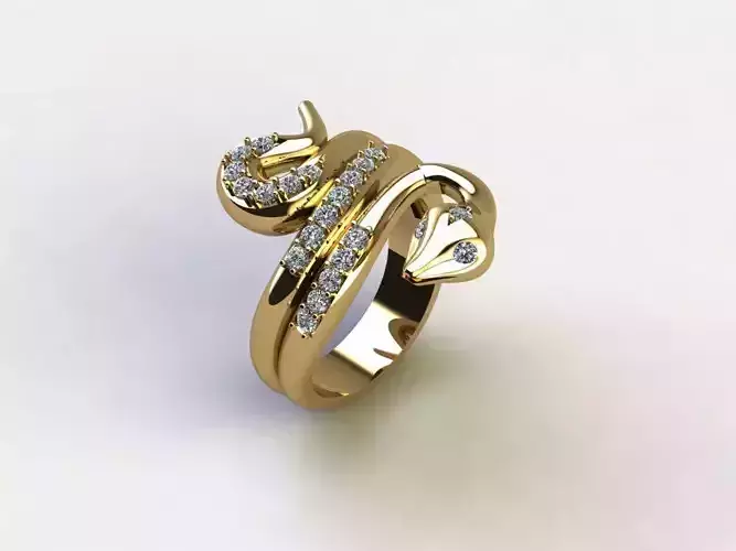 small snake ring 