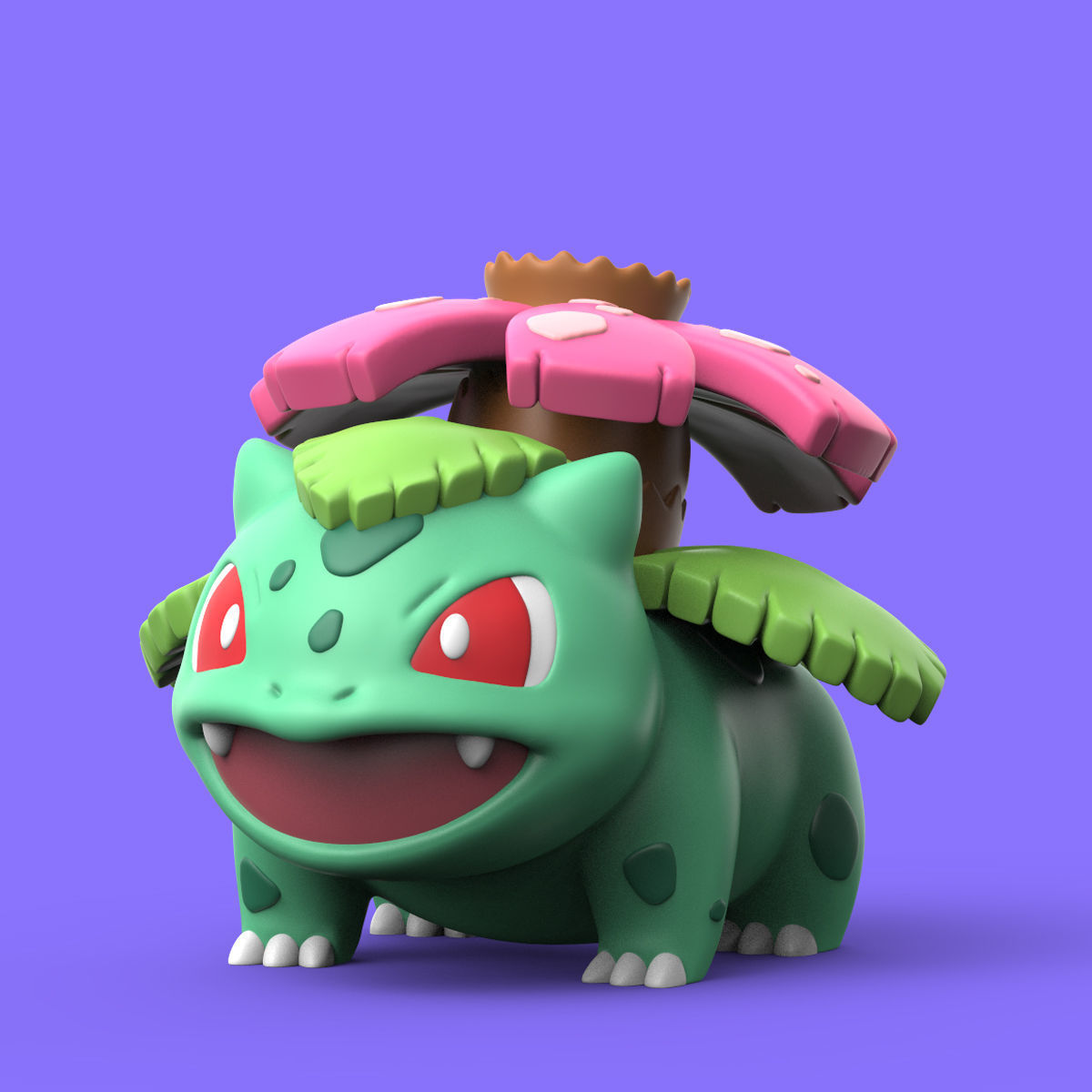 POKEMON - MEGA CHARMANDER SQUIRTLE BULBASAUR 3D print model_1