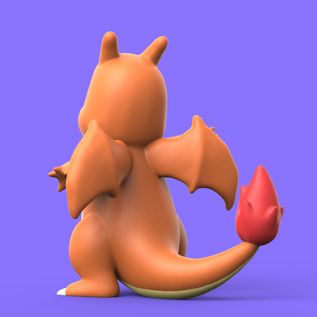 POKEMON - MEGA CHARMANDER SQUIRTLE BULBASAUR 3D print model_6