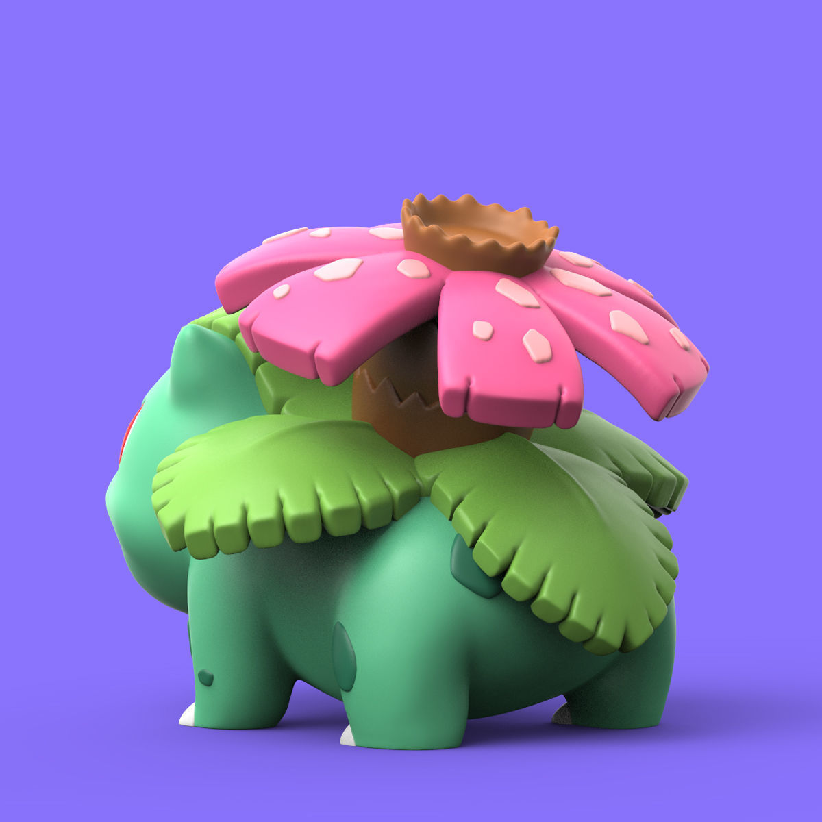 POKEMON - MEGA CHARMANDER SQUIRTLE BULBASAUR 3D print model_3