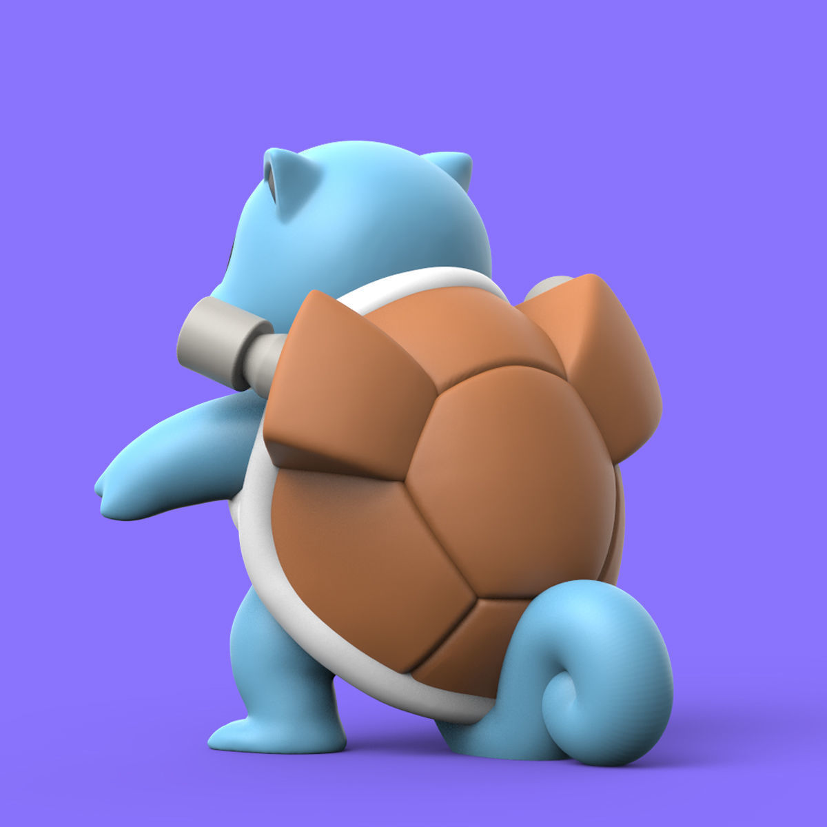 POKEMON - MEGA CHARMANDER SQUIRTLE BULBASAUR 3D print model_9