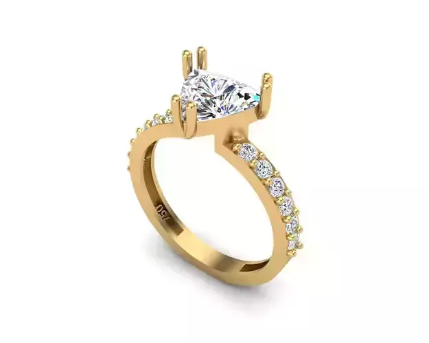 Jewelry ring 382 3D print model