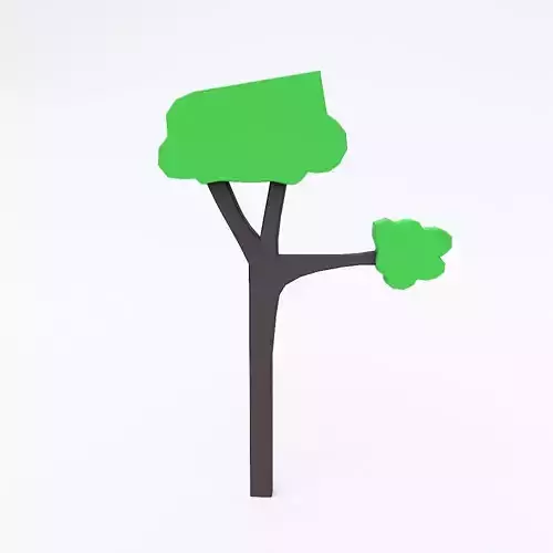 Abstract tree 3d model  3D model
