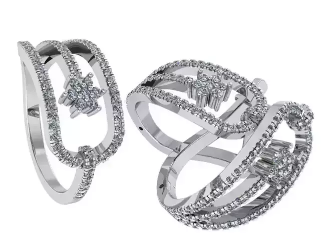 Flower Fashion Diamond Collection 0429