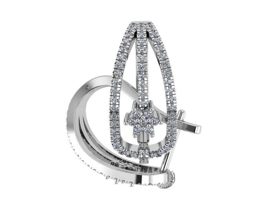 Flower Fashion Diamond Collection 0429 3D print model_3