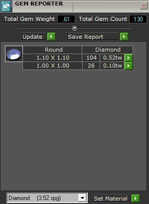 Chain Style Ring Earring Set 0431 3D print model_5