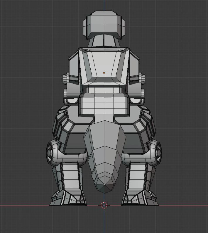 Tyrannosaurus Dinozord - Power Ranger 3D model_7