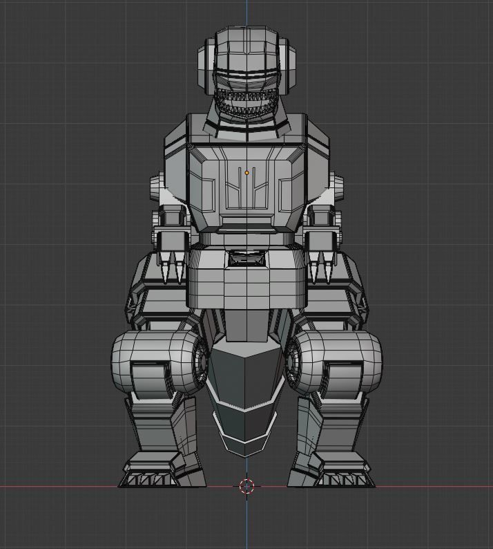 Tyrannosaurus Dinozord - Power Ranger 3D model_5