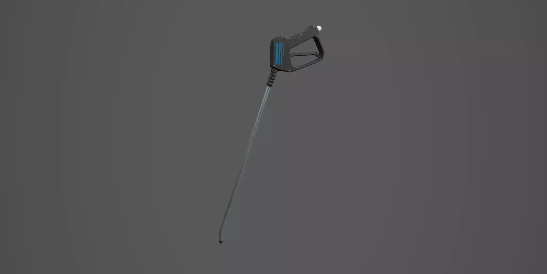 high pressure cleaner Low-poly 3D model_0