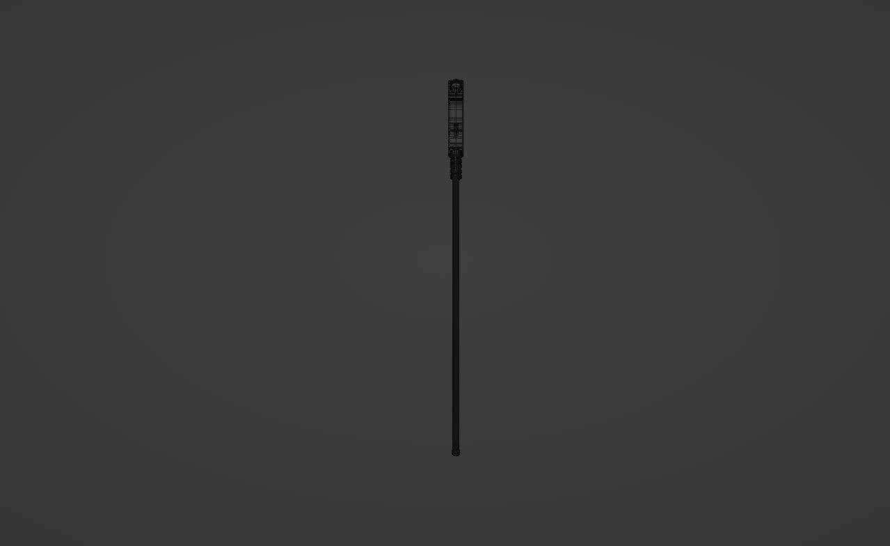 high pressure cleaner Low-poly 3D model_14