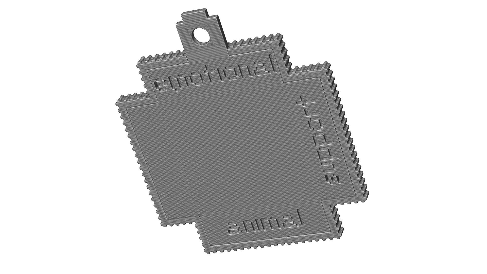 Homer ESA Pendant 3D model_13