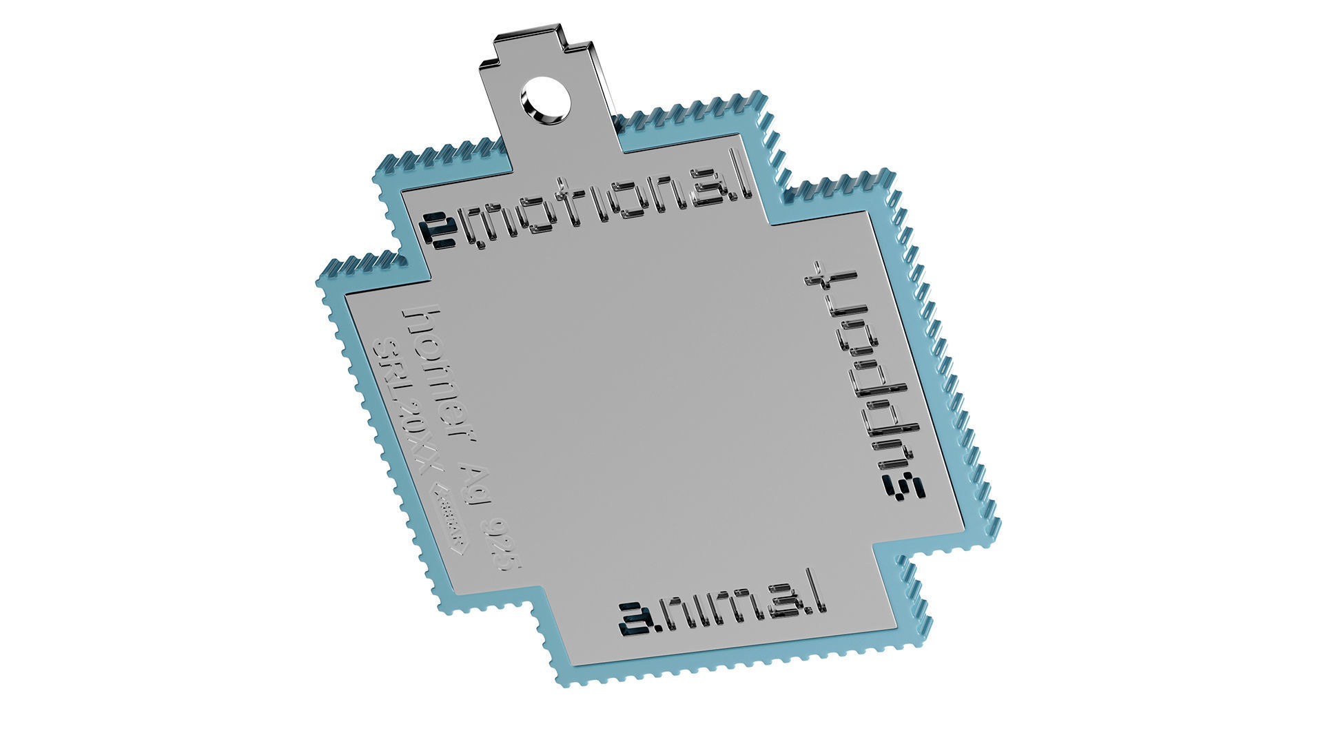 Homer ESA Pendant 3D model_5