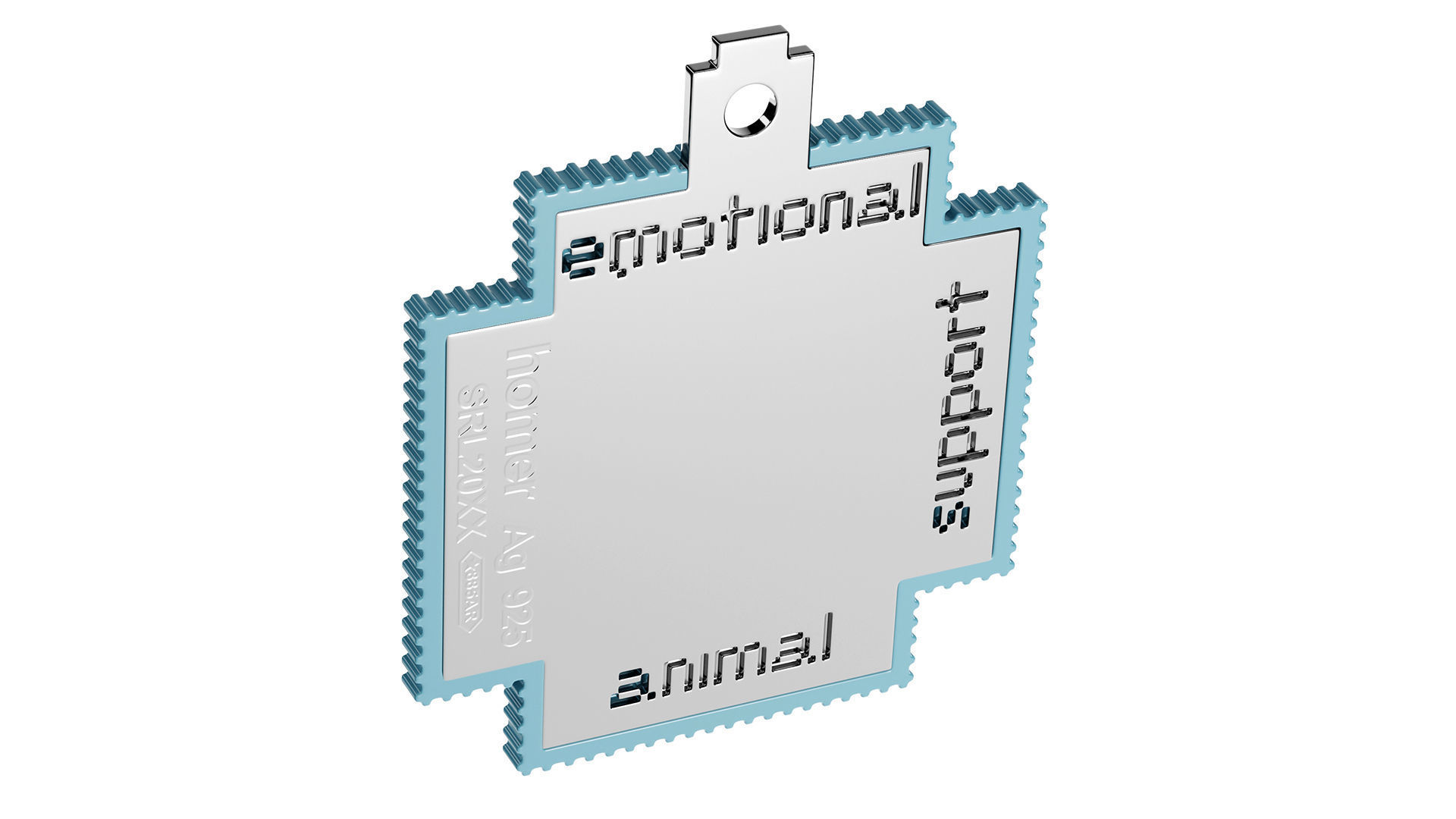 Homer ESA Pendant 3D model_4