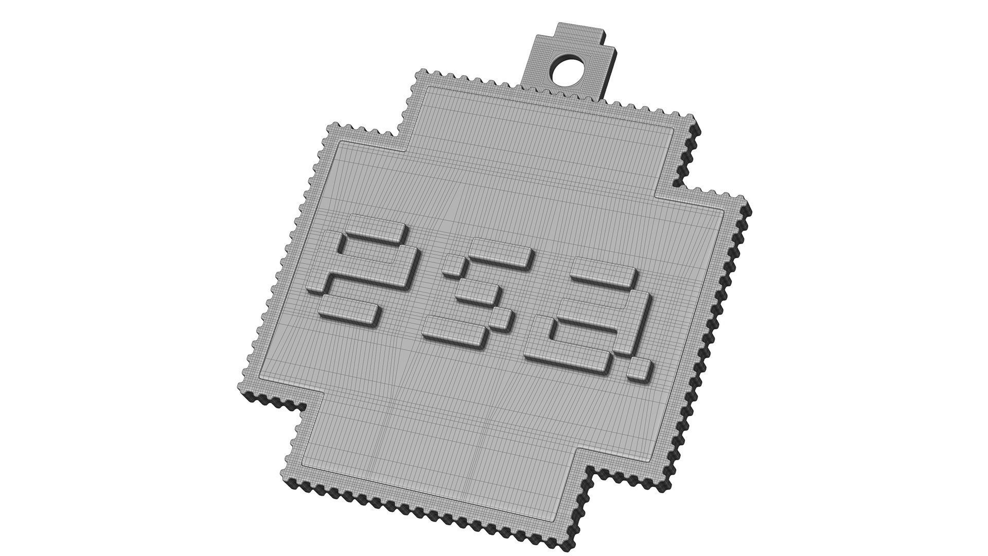 Homer ESA Pendant 3D model_9