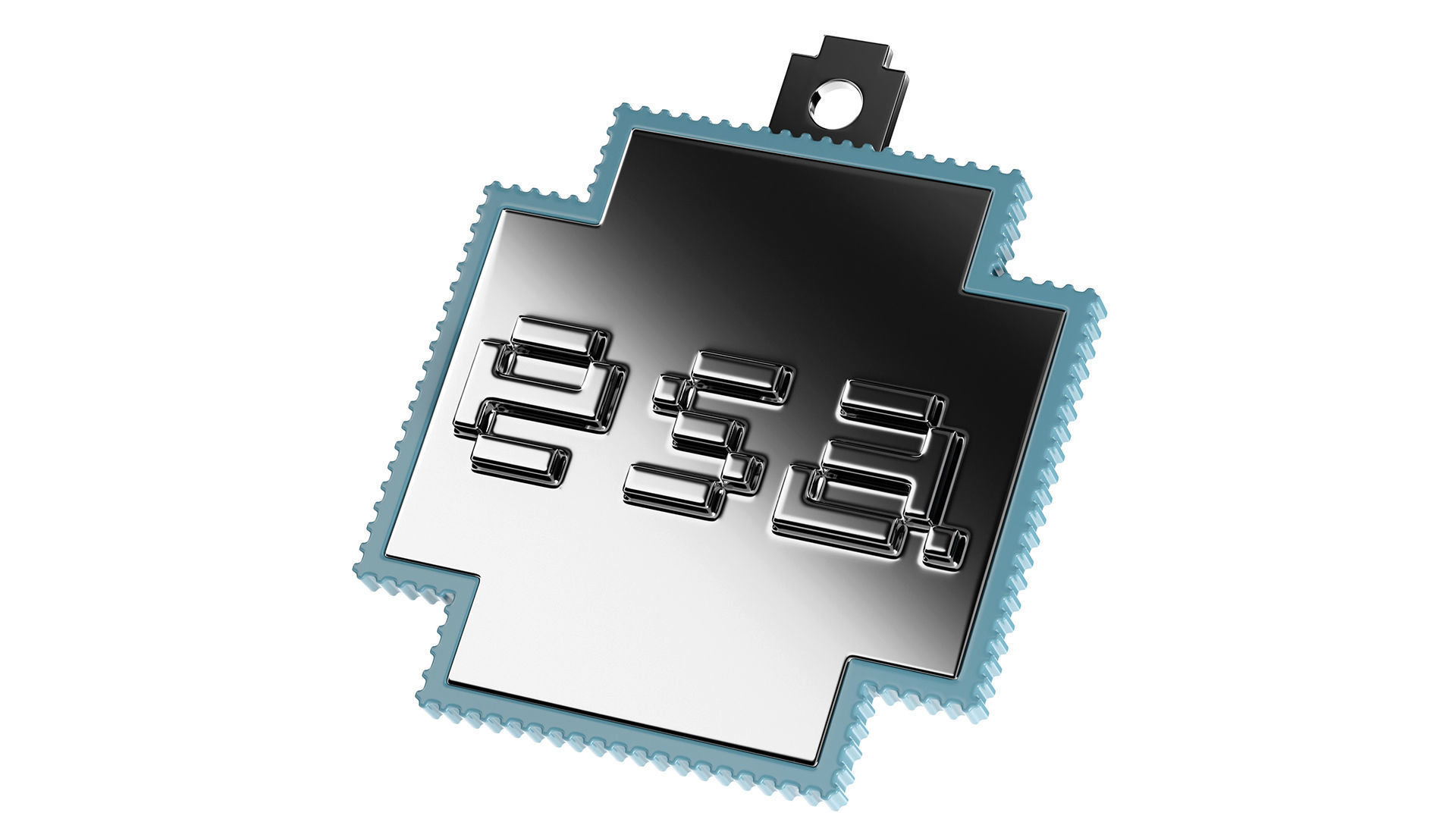 Homer ESA Pendant 3D model_1