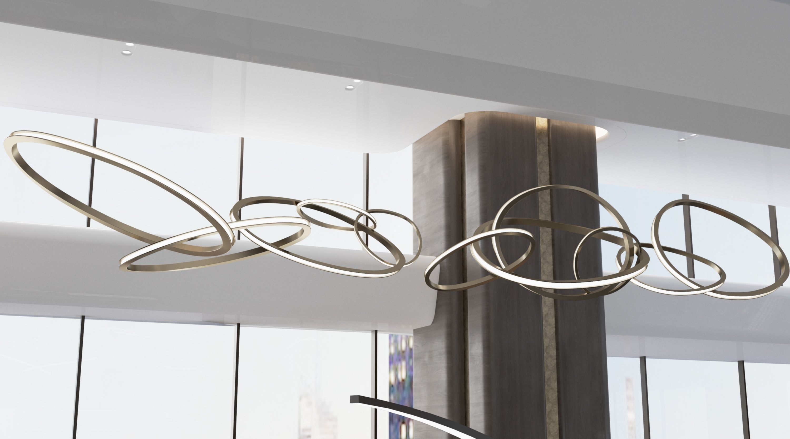 living room 3D model_4