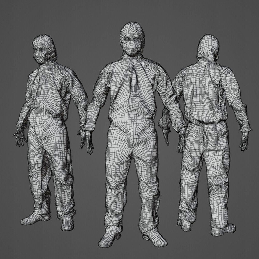 3D model Animated 3D-Men in doctor 149KeiF10 VR / AR / low-poly | CGTrader