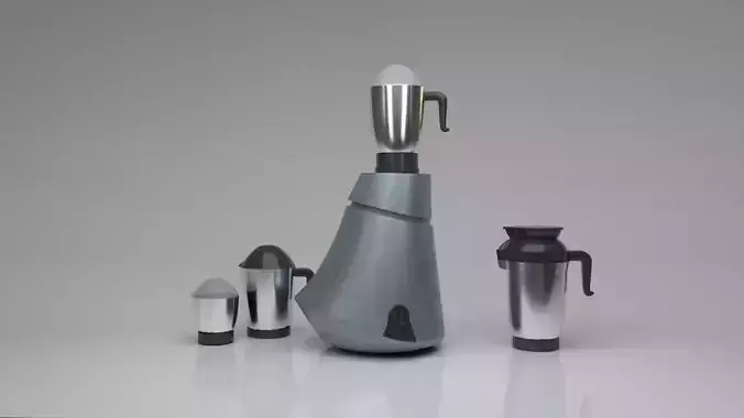 Mixer Grinder Realistic Model 3D model