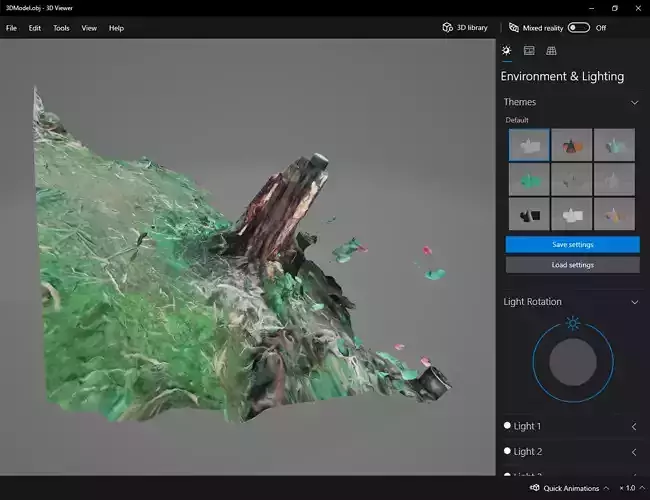 Photoscanned old tree log Free 3D model