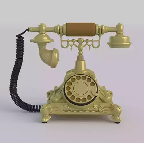 Antique Vintage Retro Rotary Phone