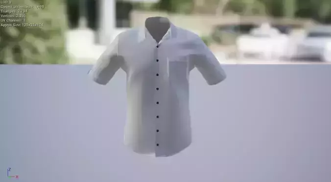 Shirt on table
