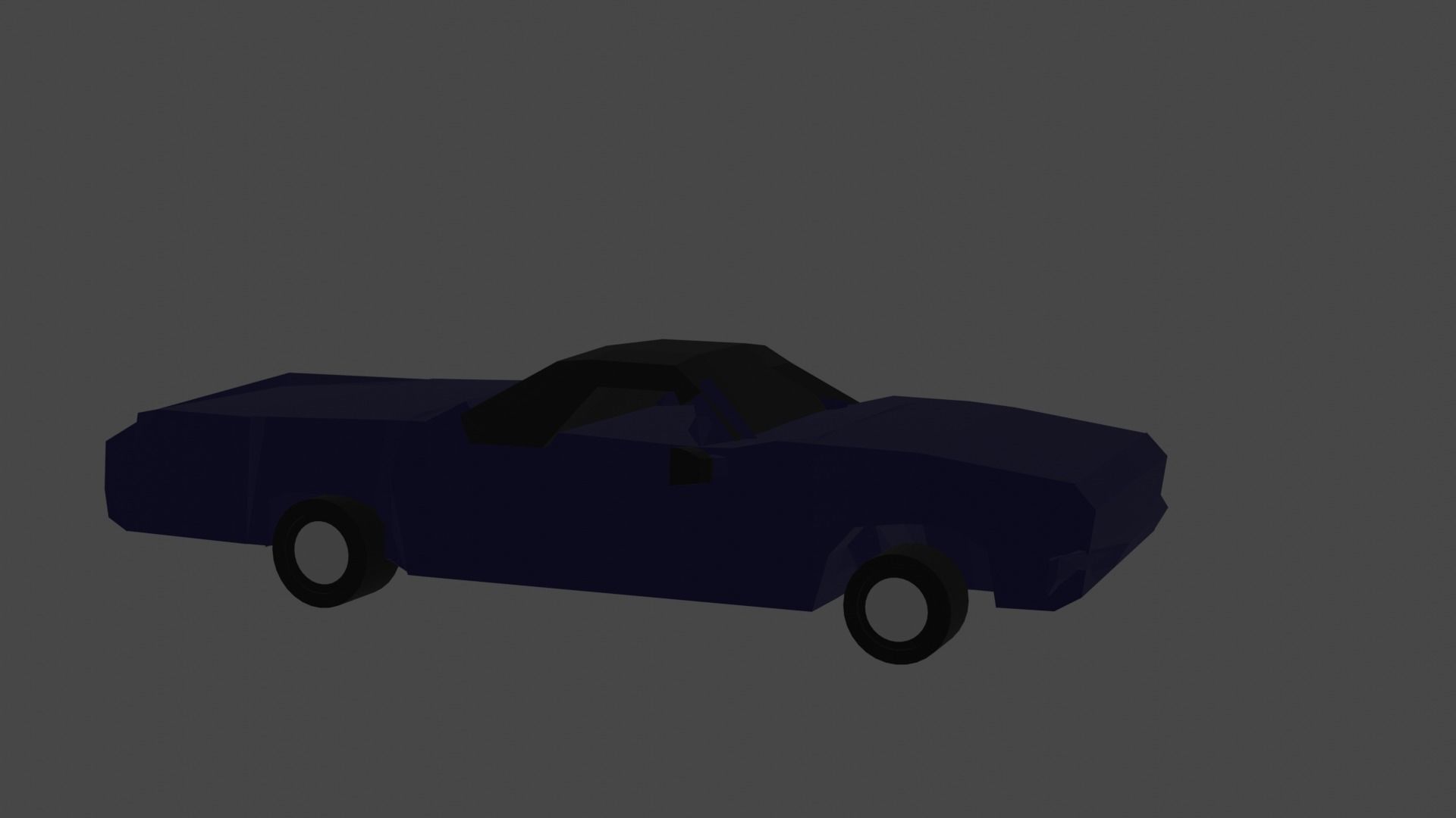 Around the block Low-poly 3D model_4