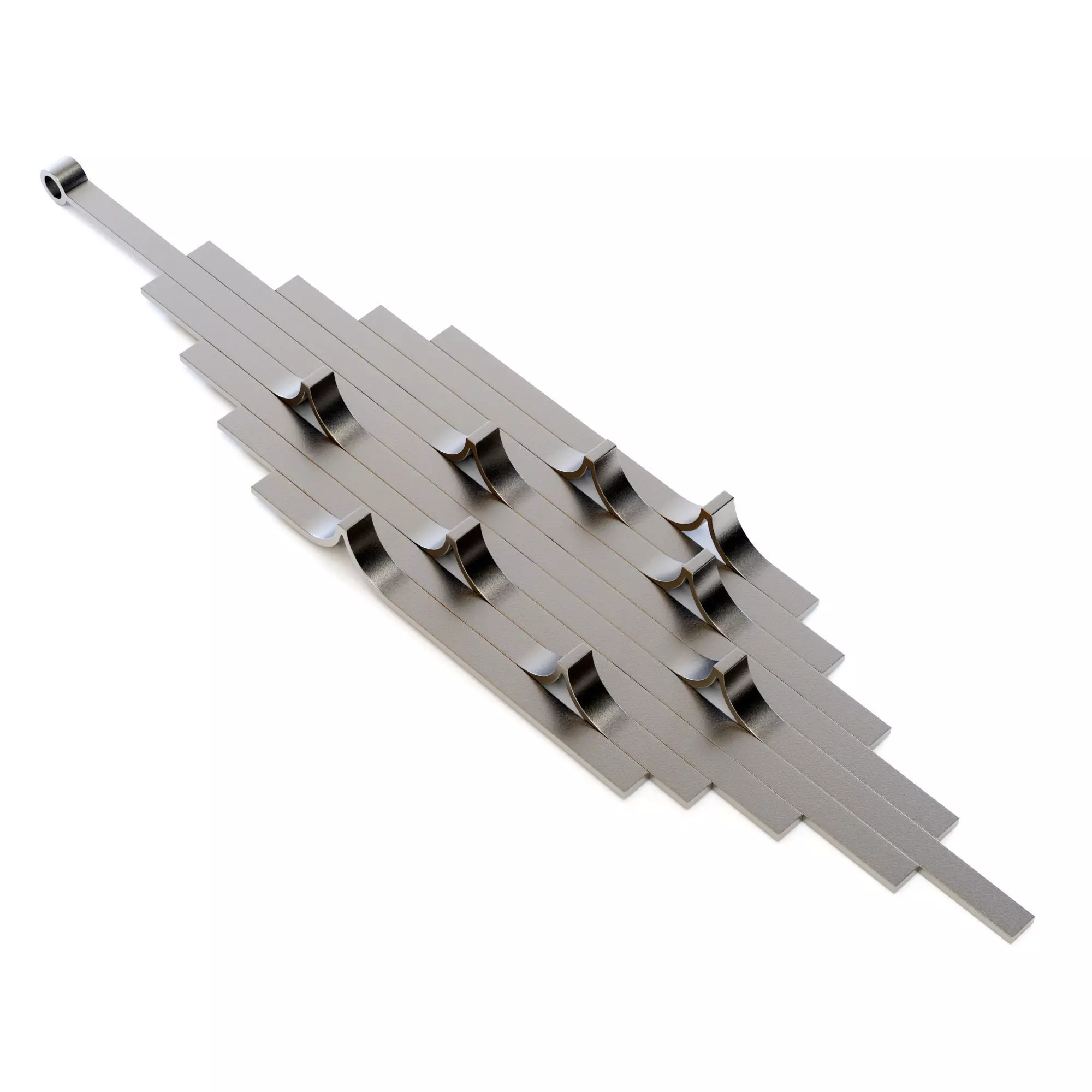 Wave Pendant 3D model_0