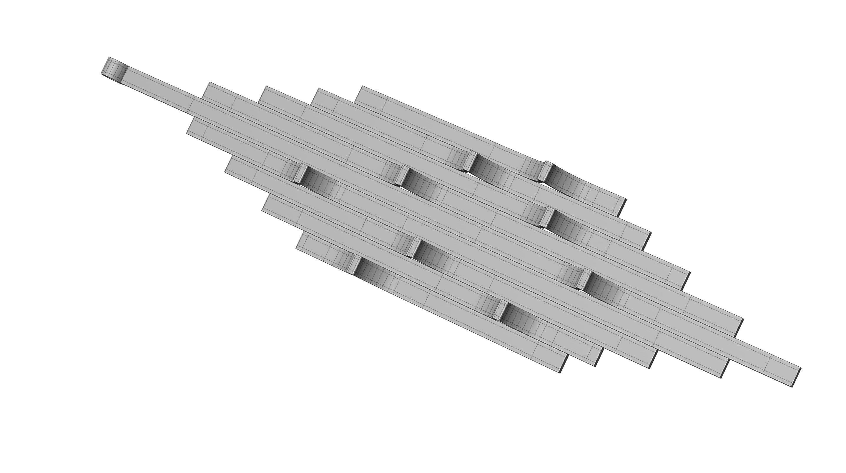 Wave Pendant 3D model_10