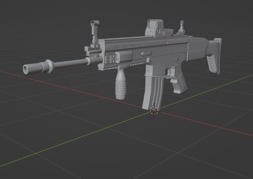 Scar H mod 3D model_1