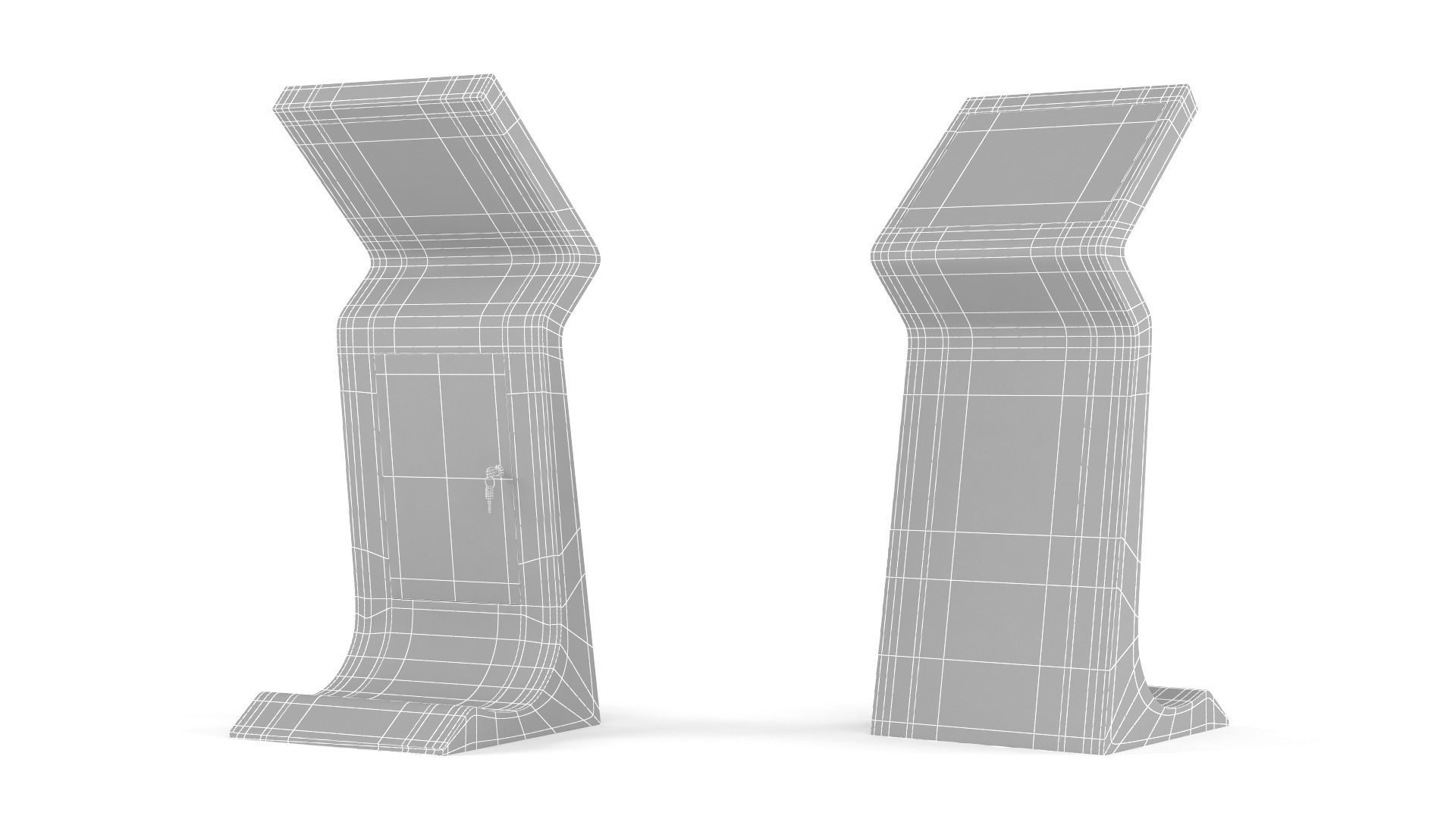 Information Kiosk 3D model_6