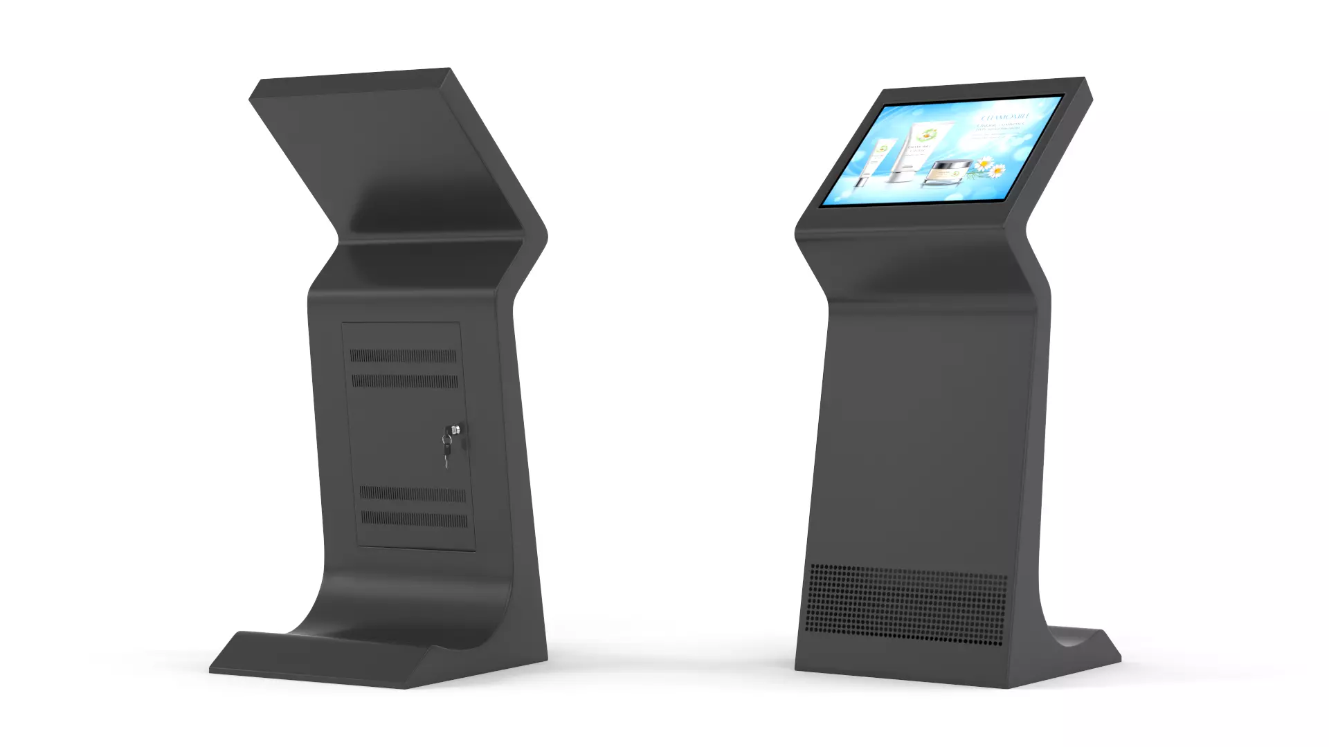 Information Kiosk 3D model_0