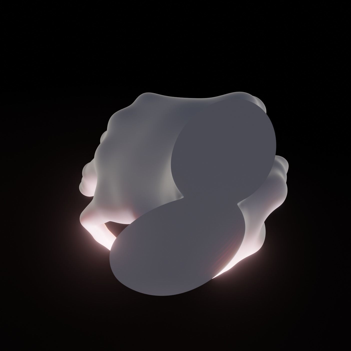 Hand Sculpture - Smooth 3D model_8