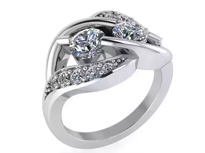Fashion Diamond Ring 0171