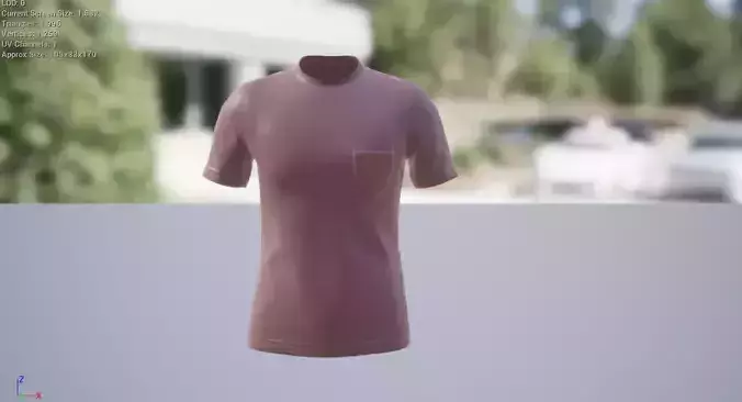 T-Shirt shirt on table