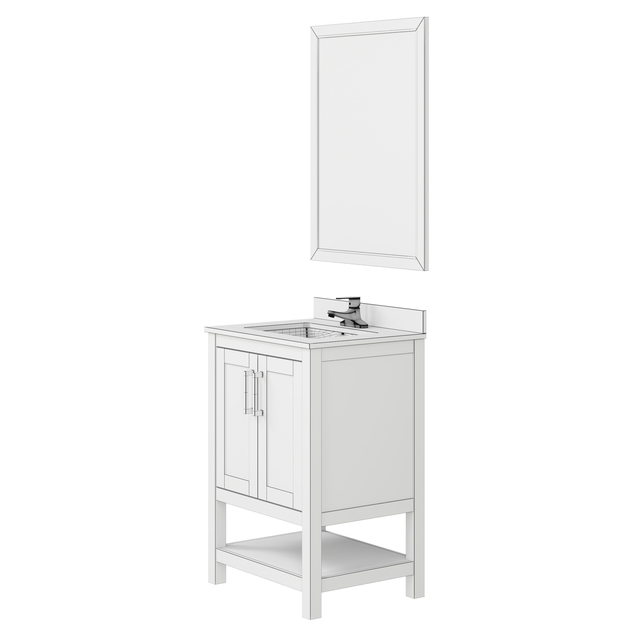 OVE Vegas 24 Vanity 3D model_3