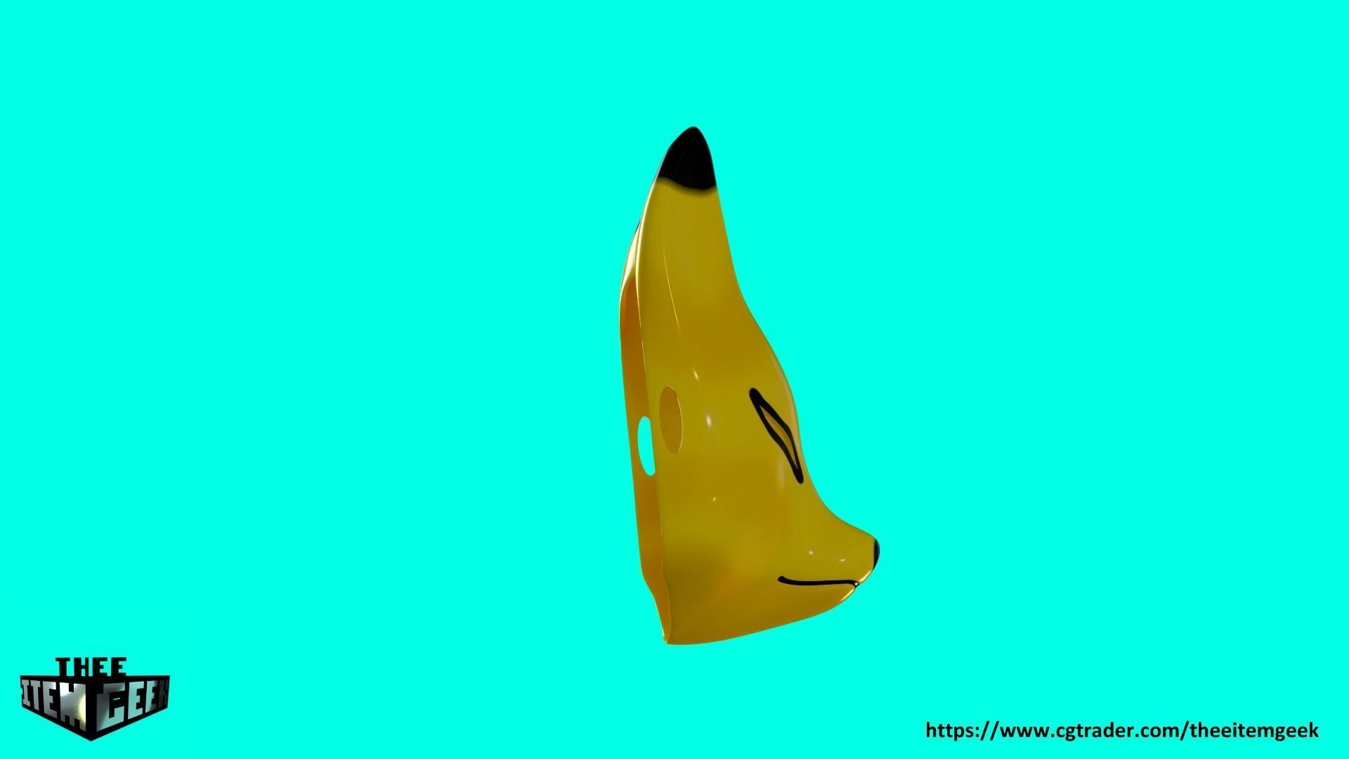 Keaton Mask 3D print model_3