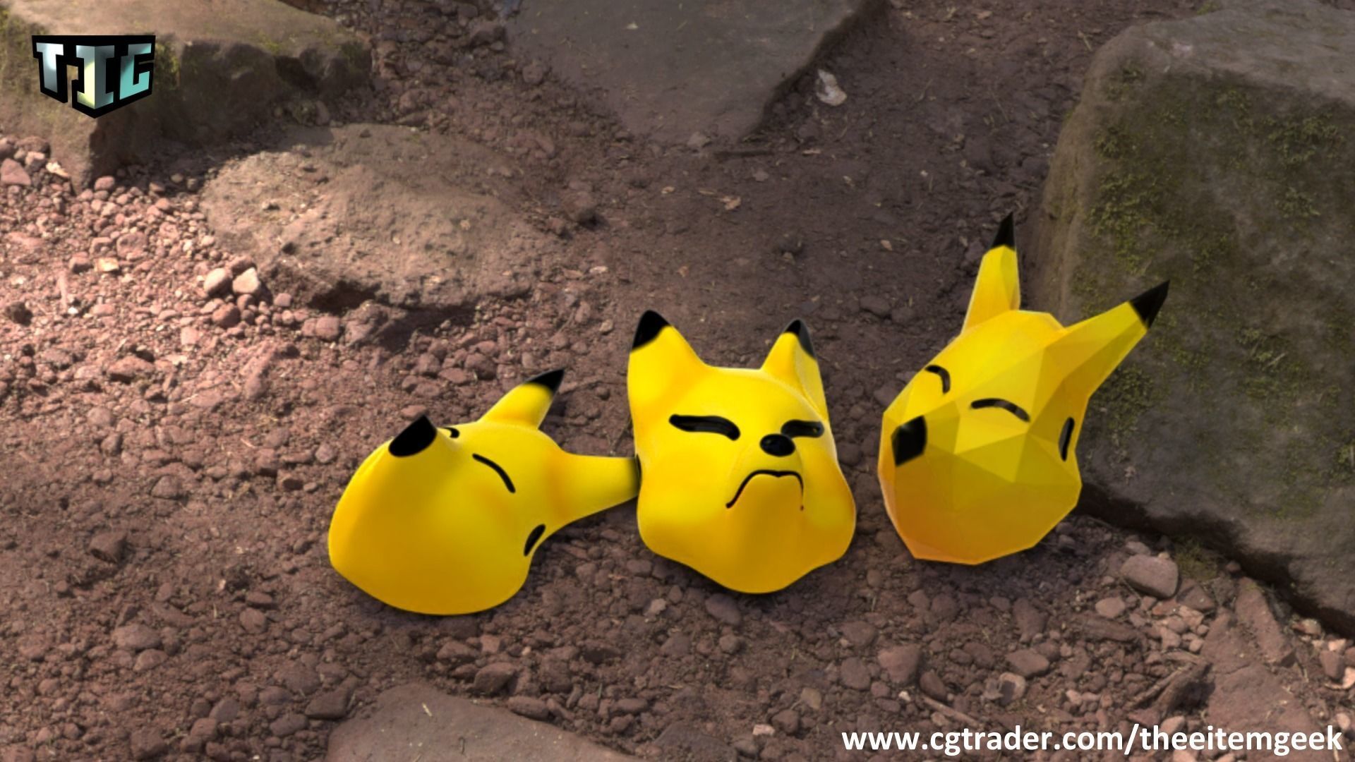 Keaton Mask 3D print model_13