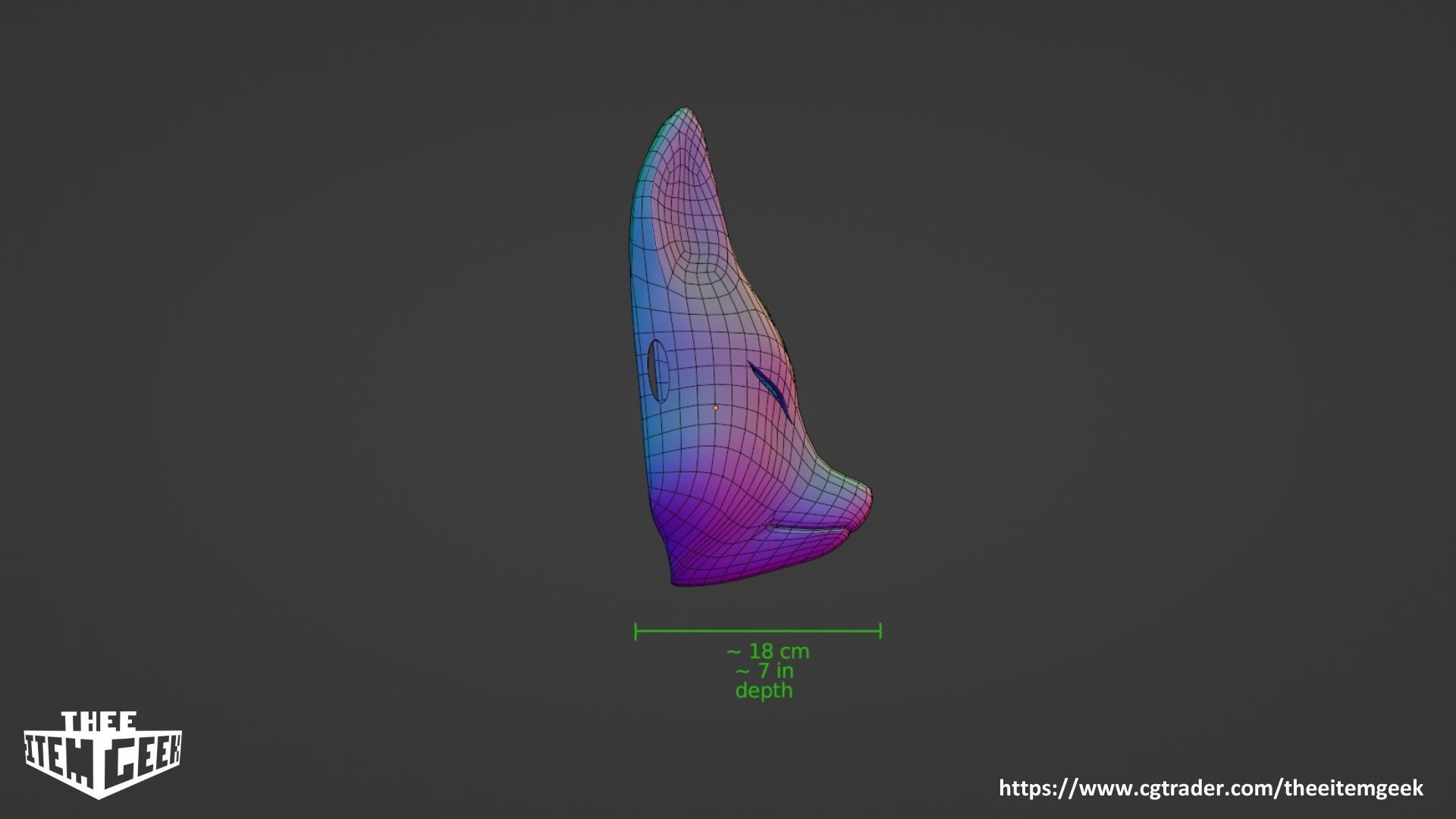 Keaton Mask 3D print model_9