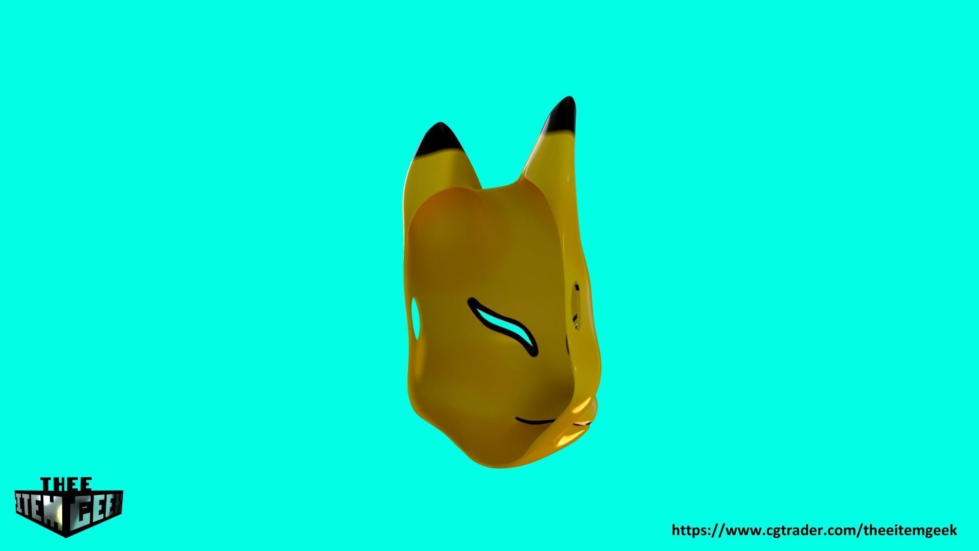 Keaton Mask 3D print model_4